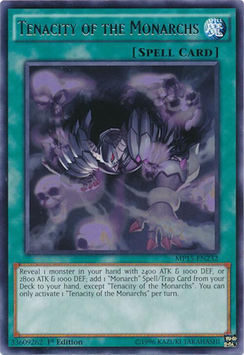 Tenacity of the Monarchs