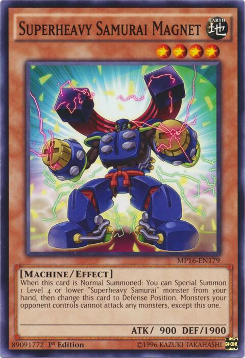 Superheavy Samurai Magnet