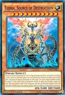 Tierra, Source of Destruction