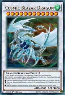 Cosmic Blazar Dragon