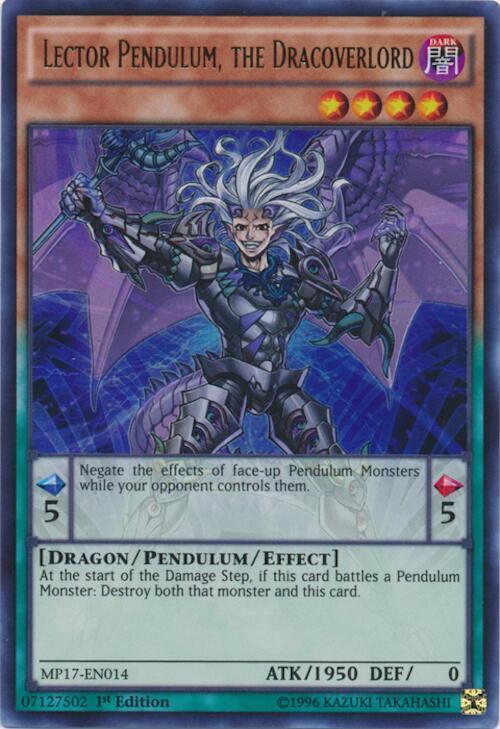 Lector Pendulum, the Dracoverlord