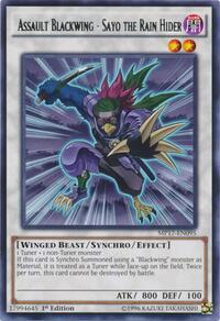 Assault Blackwing - Sayo the Rain Hider