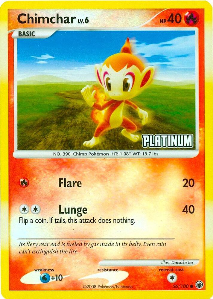 Chimchar - 56/100 [Platinum]