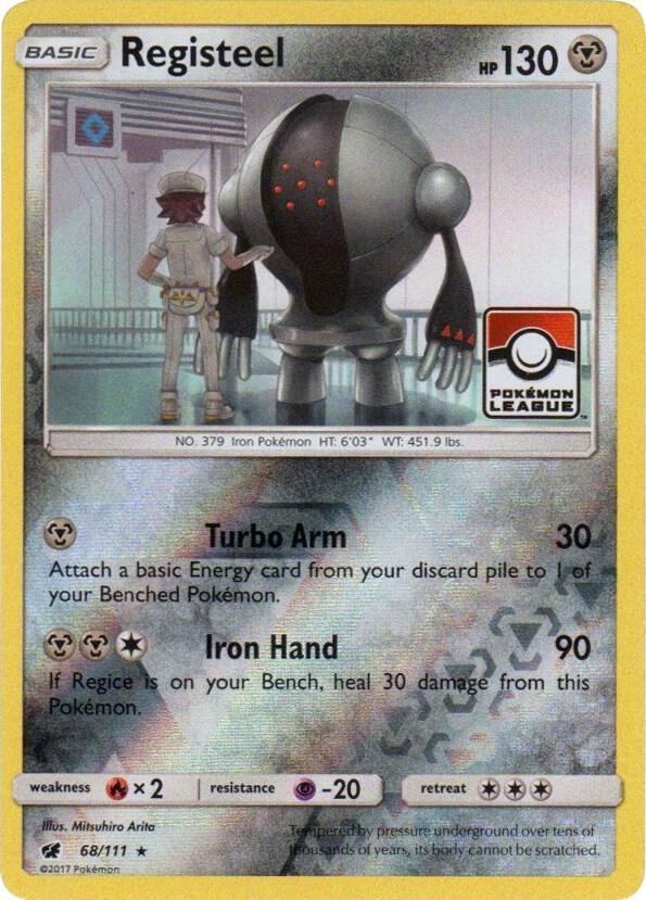 Registeel - 68/111 (Pokemon League)