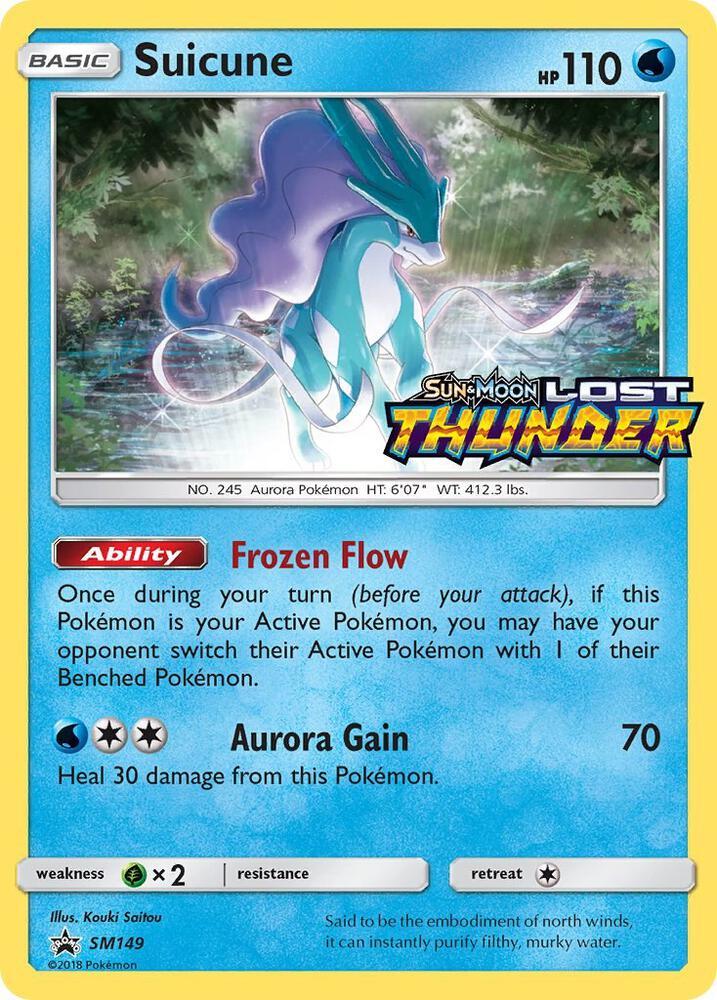 Suicune - SM149 (Prerelease)