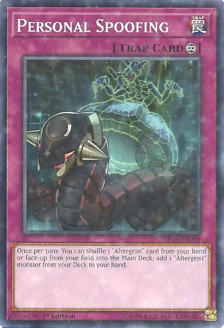 Personal Spoofing (Starfoil)