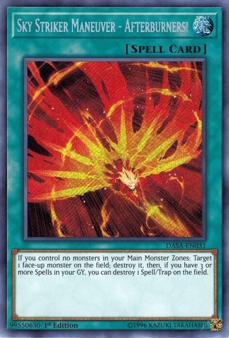 Sky Striker Maneuver - Afterburners!