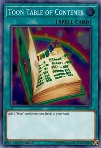 Toon Table of Contents