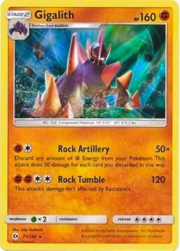 Gigalith - 71/149 (Cosmos Holo)