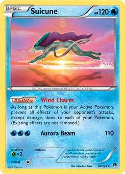 Suicune - 30/122 (Cosmos Holo)
