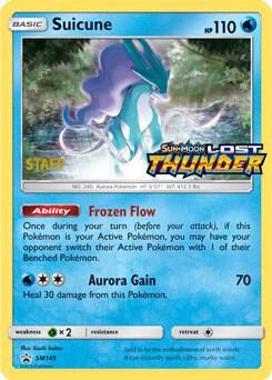 Suicune - SM149 (Prerelease) [Staff]
