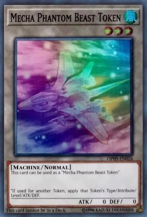 Token: Mecha Phantom Beast (C) - "Megaraptor"