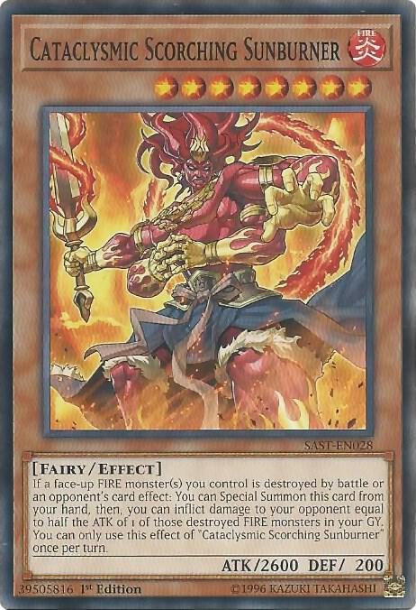 Cataclysmic Scorching Sunburner