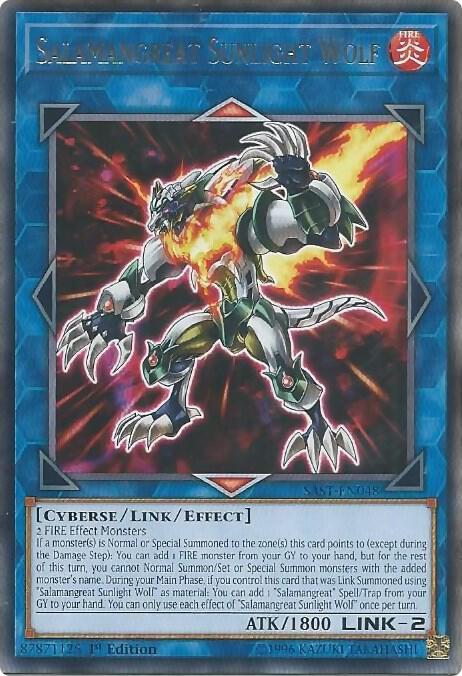 Salamangreat Sunlight Wolf