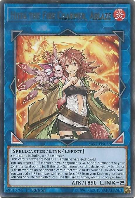 Hiita the Fire Charmer, Ablaze
