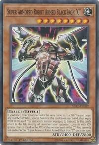 Super Armored Robot Armed Black Iron "C"