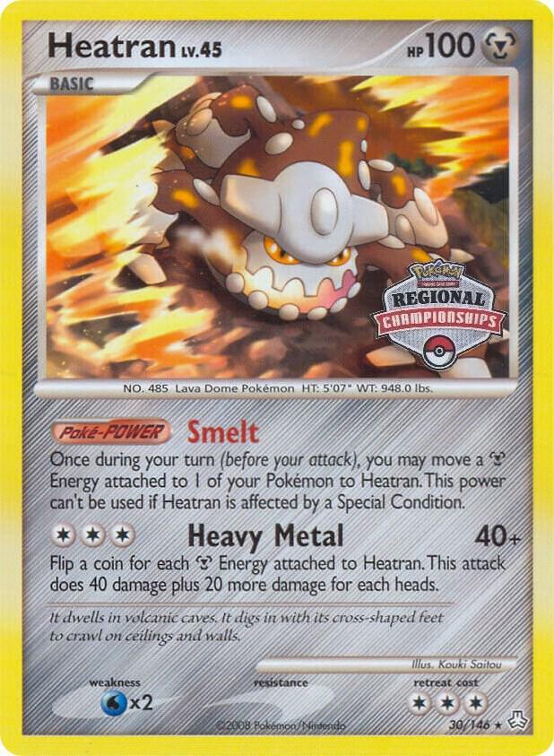 Heatran - 30/146 (Regional Championships)