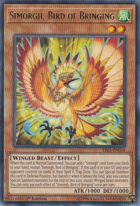 Simorgh, Bird of Bringing