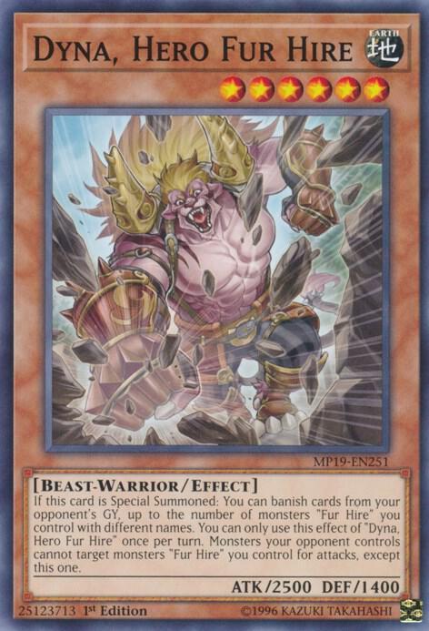 Dyna, Hero Fur Hire