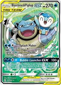 Blastoise & Piplup GX (Alternate Full Art)