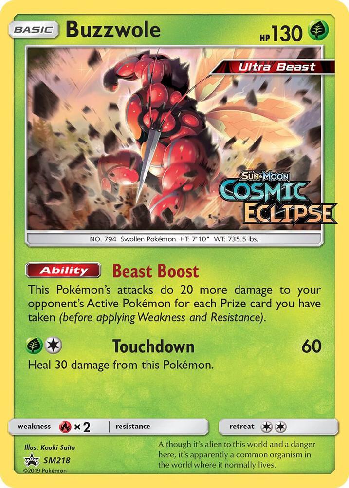 Buzzwole - SM218 (Prerelease)