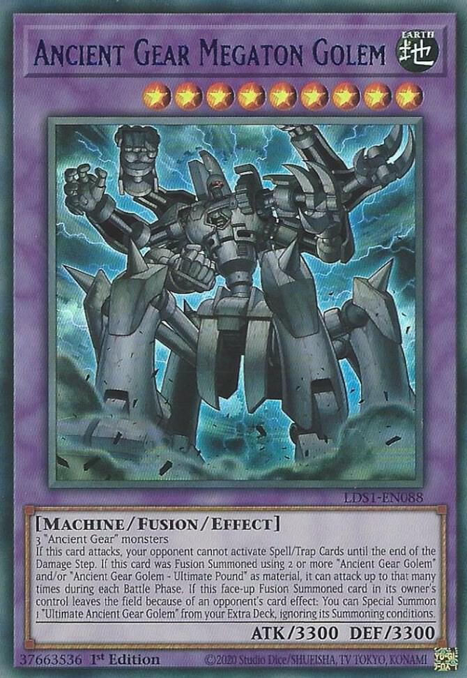 Ancient Gear Megaton Golem (Blue)