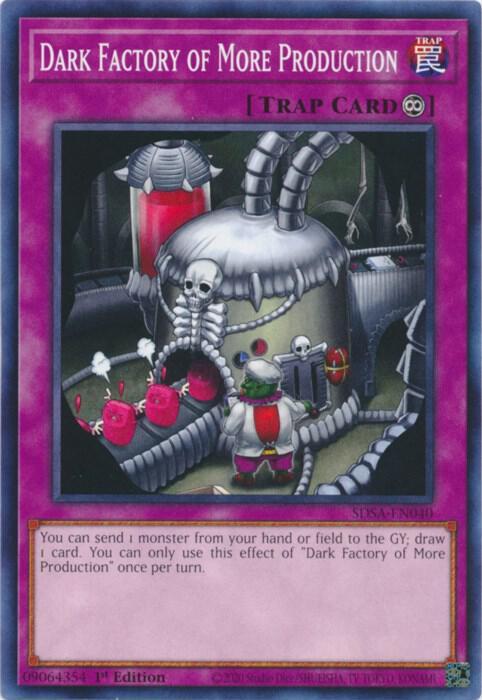 Dark Factory of More Production