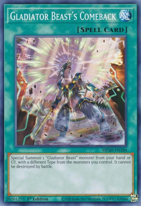 Gladiator Beast's Comeback