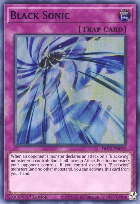 Black Sonic (Blue)