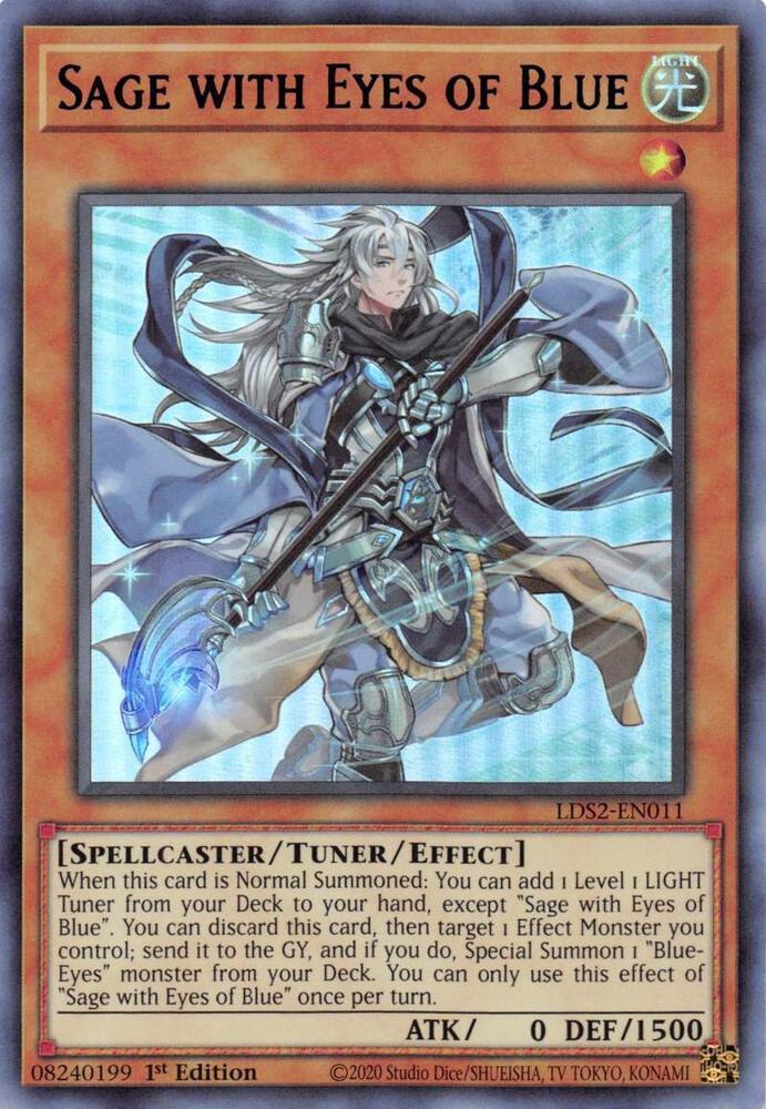 Sage with Eyes of Blue (Blue)