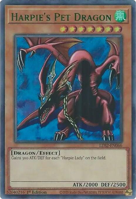 Harpie's Pet Dragon (Green)