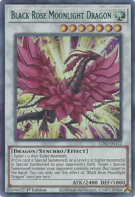 Black Rose Moonlight Dragon (Green)