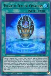 Hieratic Seal of Creation