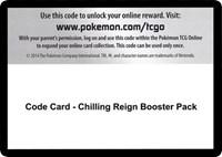 Code Card - Chilling Reign Booster Pack
