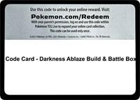 Code Card - Darkness Ablaze Build & Battle Box