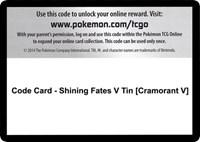 Code Card - Shining Fates V Tin [Cramorant V]