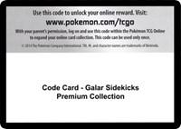 Code Card - Galar Sidekicks Premium Collection