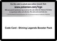 Code Card - Shining Legends Booster Pack