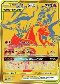 Reshiram & Charizard GX - SM247