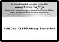 Code Card - XY BREAKthrough Booster Pack