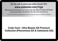 Code Card - Ultra Beasts GX Premium Collection [Pheromosa GX & Celesteela GX]