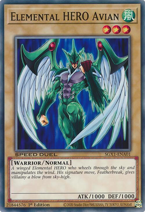 Elemental HERO Avian