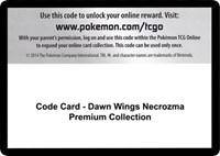 Code Card - Dawn Wings Necrozma Premium Collection