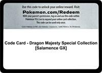 Code Card - Dragon Majesty Special Collection [Salamence GX]