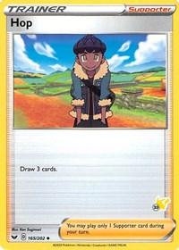 Hop - 165/202 (#33 Pikachu Stamped)
