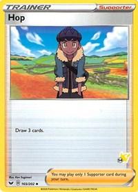 Hop - 165/202 (#54 Pikachu Stamped)