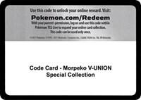 Code Card - Morpeko V-UNION Special Collection