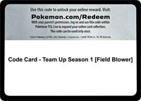 Code Card - Team Up Season 1 [Field Blower]