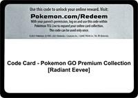 Code Card - Pokemon GO Premium Collection [Radiant Eevee]