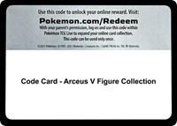 Code Card - Arceus V Figure Collection
